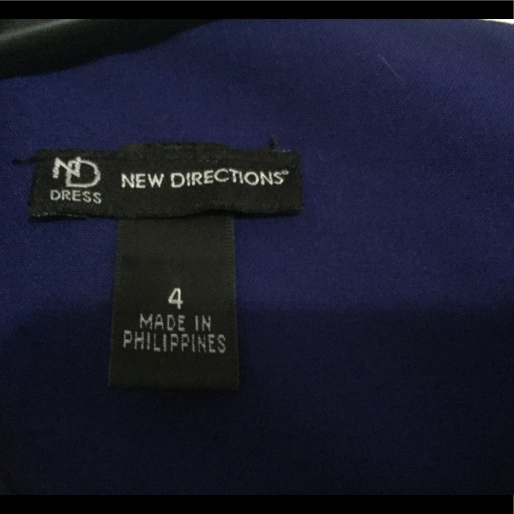 Purple Color-block Dress - Picture 2 of 3